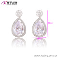 90969 xuping fashion jewelry 2018 china trending products silver color bijuteria women cubic zirconia earrings